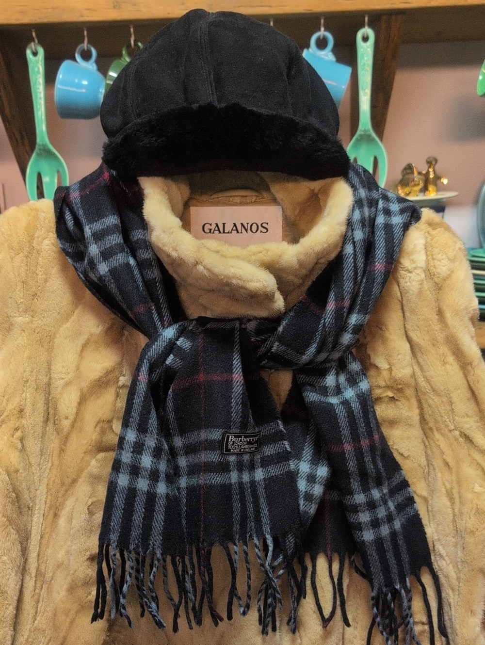 Authentic Burberry LAMBSWOOL Scarf